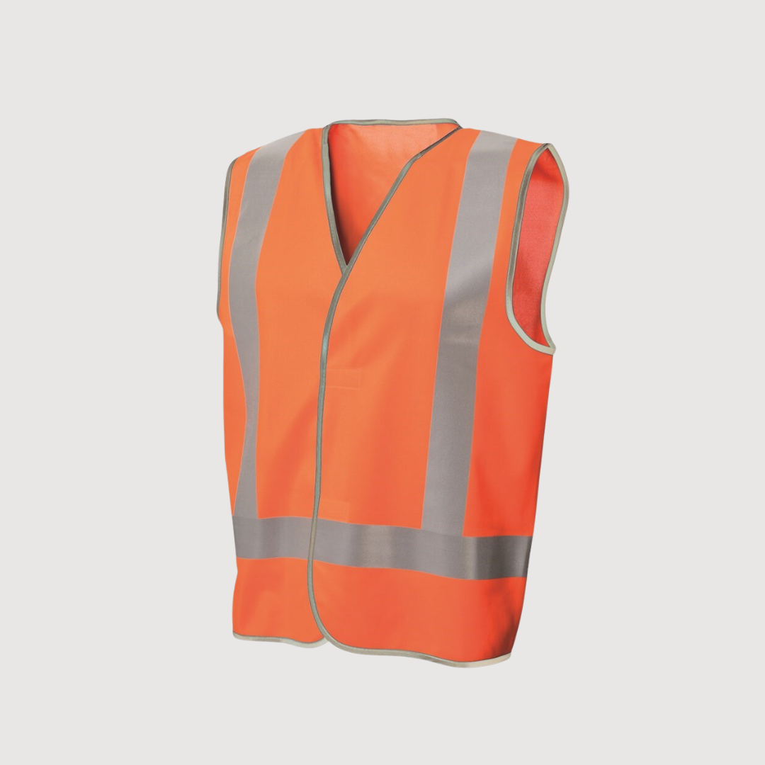 Frontier Recycled Hi-Vis Safety Vest with Reflective Tape (Copy) Bunzl