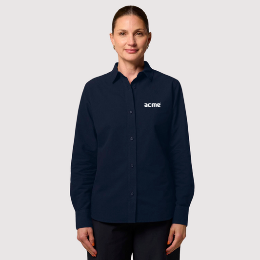 Women's Organic Oxford Shirt - DEMO